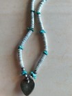 Vintage Native American Heart Necklace With Maker's Mark — photo 5