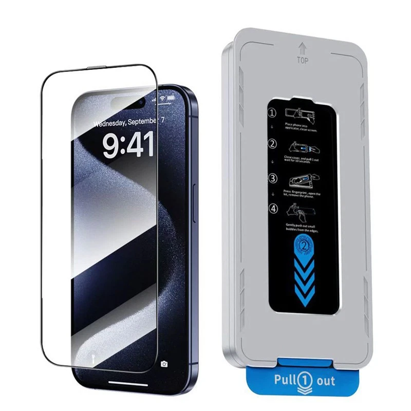 GRIP Ultra Tempered Glass Screen Protector for Apple iPhone 16 Pro Max Privacy 2