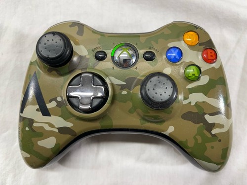Microsoft Xbox 360 Wireless Controller Halo 4 Artic Camouflage - Tested - Picture 10 of 10