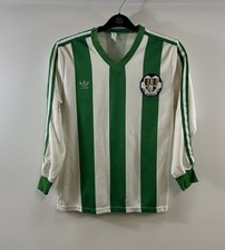 Glennabuie L/S Matchworn Home Football Shirt 1980&rsquo;s Adults Medium Adidas I404