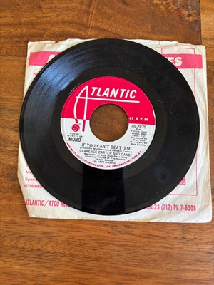 Clarence Carter & Candi If You Can't Beat 'Em 1975 Atlantic 2875 mono stereo EX - image 1 of 2