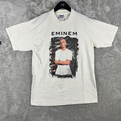 Vintage Gildan Eminem T-Shirt Slim Shady Marshall Mathers Mens