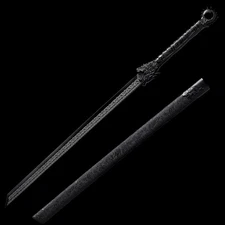 1095 Carbon Steel Handmade Ninja Japanese samurai sword Straight Blade Sharp