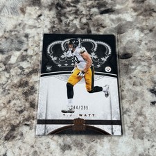 2017 Panini Preferred - Crown Royale Rookies T.J. Watt #96 Bronze /299 (RC)