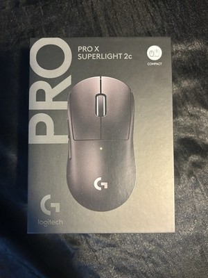 Logitech PRO X SUPERLIGHT 2c Wireless Optical Gaming Mouse 44000 DPI Black 5Btn