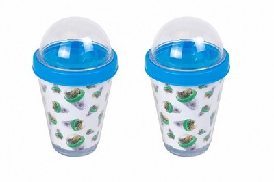   Kolorae Yogurt & Granola Containers   Blue   2 Pack   New