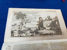 COWPER THE POET  = LANDSCAPE  --       1804 ABSTRACT SINGLE  PAGE