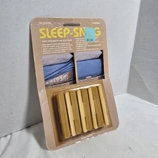 Sleep-Snug Plastic Bed Sheet Holder CLIPS 4 pc Pack Keep Sheets Snug NOS Vintage