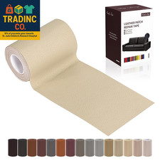 Leather Repair Patch Tape, Light Beige 3 X 61 Inches Self Adhesive Leather Repai