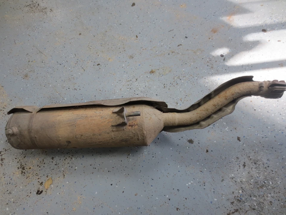 Honda Rancher 420 FE 2007 08 usado OEM tubo silenciador de escape Foto 3 de 3