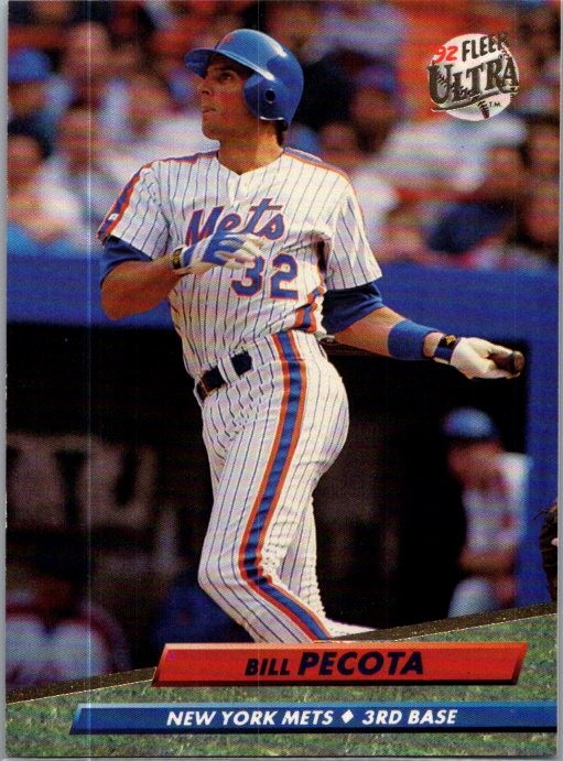 1992 Ultra #535 Bill Pecota