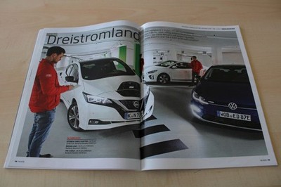Auto Motor und Sport 14/2018 VW Golf VII e-Golf mit 136PS besser als...?