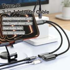 High Fidelitys USB C To Auxiliary 3.5mm Music Adapter Chargers Converters