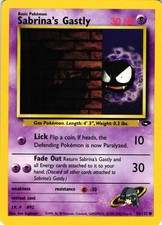 SABRINA'S GASTLY 96/132 GYM CHALLENGE COMMON LIGHTLY PLAYED POKEMON TCG on eBay