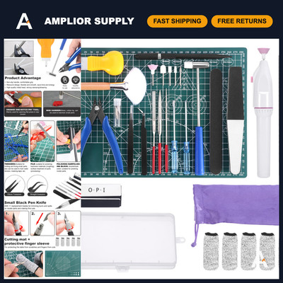 29PCS Gundam Model Tools Kit - Hobby Building & Repair Tools for Assembling Mode