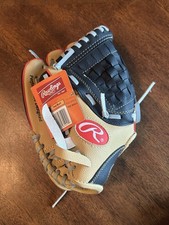 New Rawlings WPL10CBSG Youth Players Series 10" Baseball T-Ball Glove Left Throw