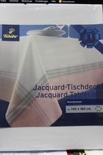 Tchibo Jacquard Tischdecke 140x180, reine Baumwolle, neu/OVP