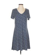 Amazon Essentials Women Blue Casual Dress XS