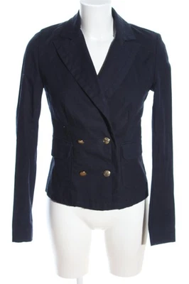ZARA Blazer court Dames Blazer T EU 36 bleu style d’affaires - Photo 1/4
