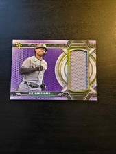 Gleyber Torres 36/36 - 2021 Triple Threads Single Jumbo Relic Amethyst #SJRGTO