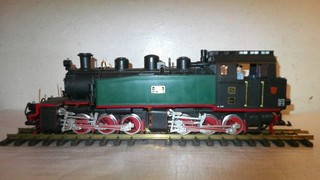 Locomotora de vapor LGB verde digital (Massoth) Mallet con sonido LGB Nº 2085