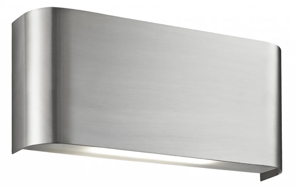 Wall Light Silver Matchbox LED Satin Searchlight 1953SS