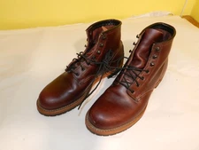 Red Wing Beckman 9011 Men's Boots Black Cherry Size 9-D Rare Discontinued NEW