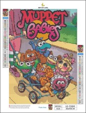 Muppet Babies DIY Full Round Drill 30x40cm Diamond Painting