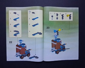 Vintage Lego Instruction Manual 6497 Time Twisters Train