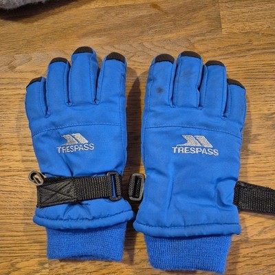 Trespass Unisex Kids Ski Gloves Water-Resistant And Lightly Padded