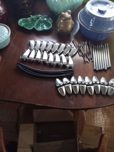 16 Vintage PEARL Export Bass Drum lugs complete MIT 