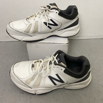 New Balance 519v2 White Black Training Shoes MX519WG2 Mens Size 10 4E Extra Wide