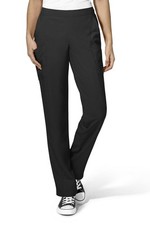 Wink W123 5155 Flat Front Scrub Pants  4-Way Stretch Microfiber  XS  3XL