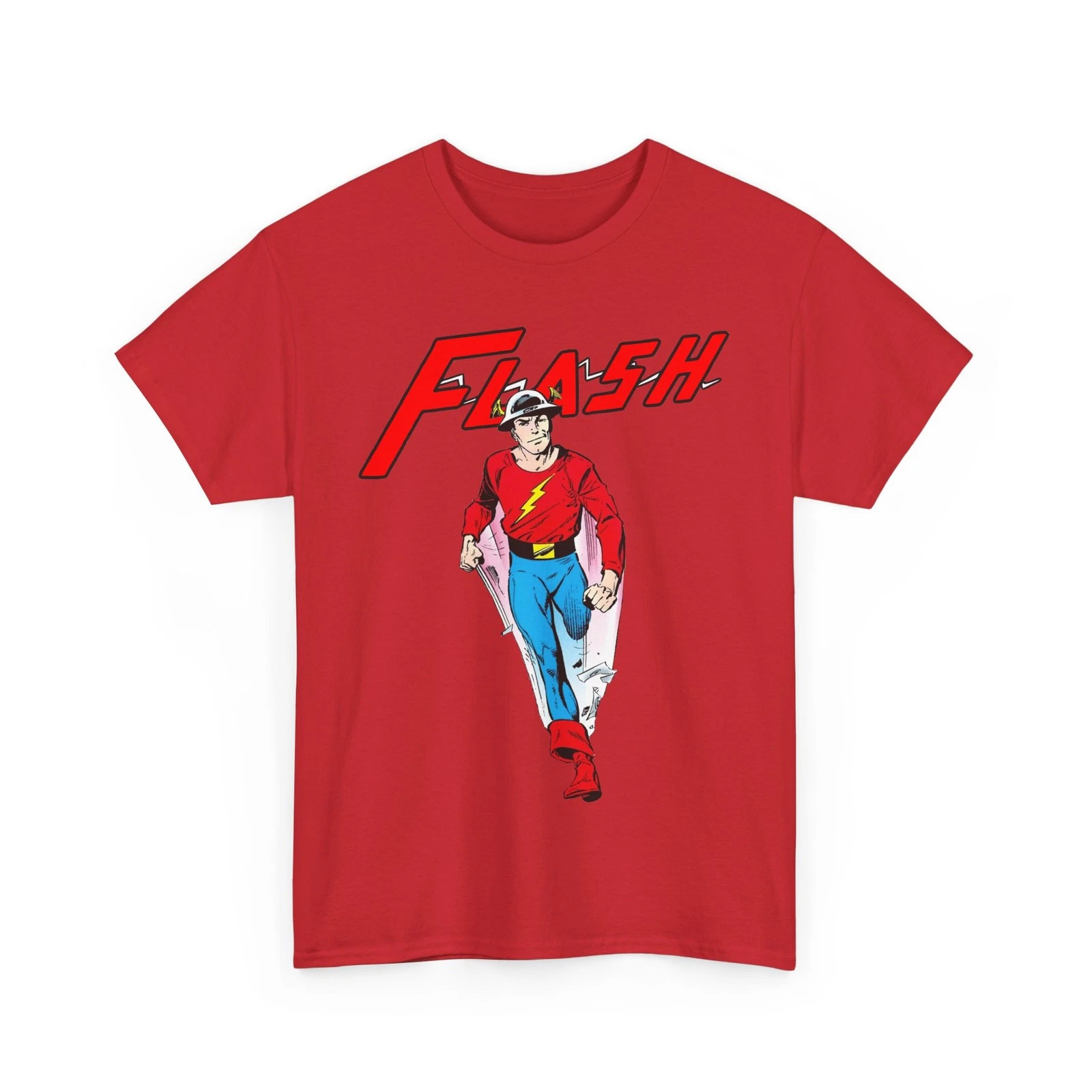 Golden Age Flash T-Shirt - John Byrne Art - DC Comics - Jay Garrick - JSA