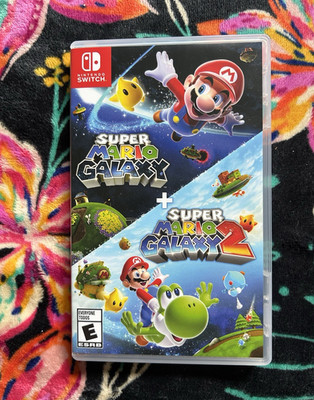 Nintendo Super Mario Galaxy + Super Mario Galaxy 2 Switch Game E NTSC-U/C