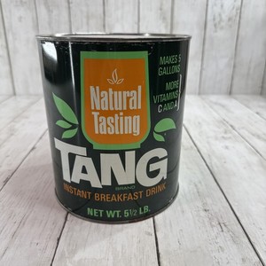TANG Endorsed by NASA Breakfast Drink 5.5 Lb #10 Can  Movie Prop Decor Sealed