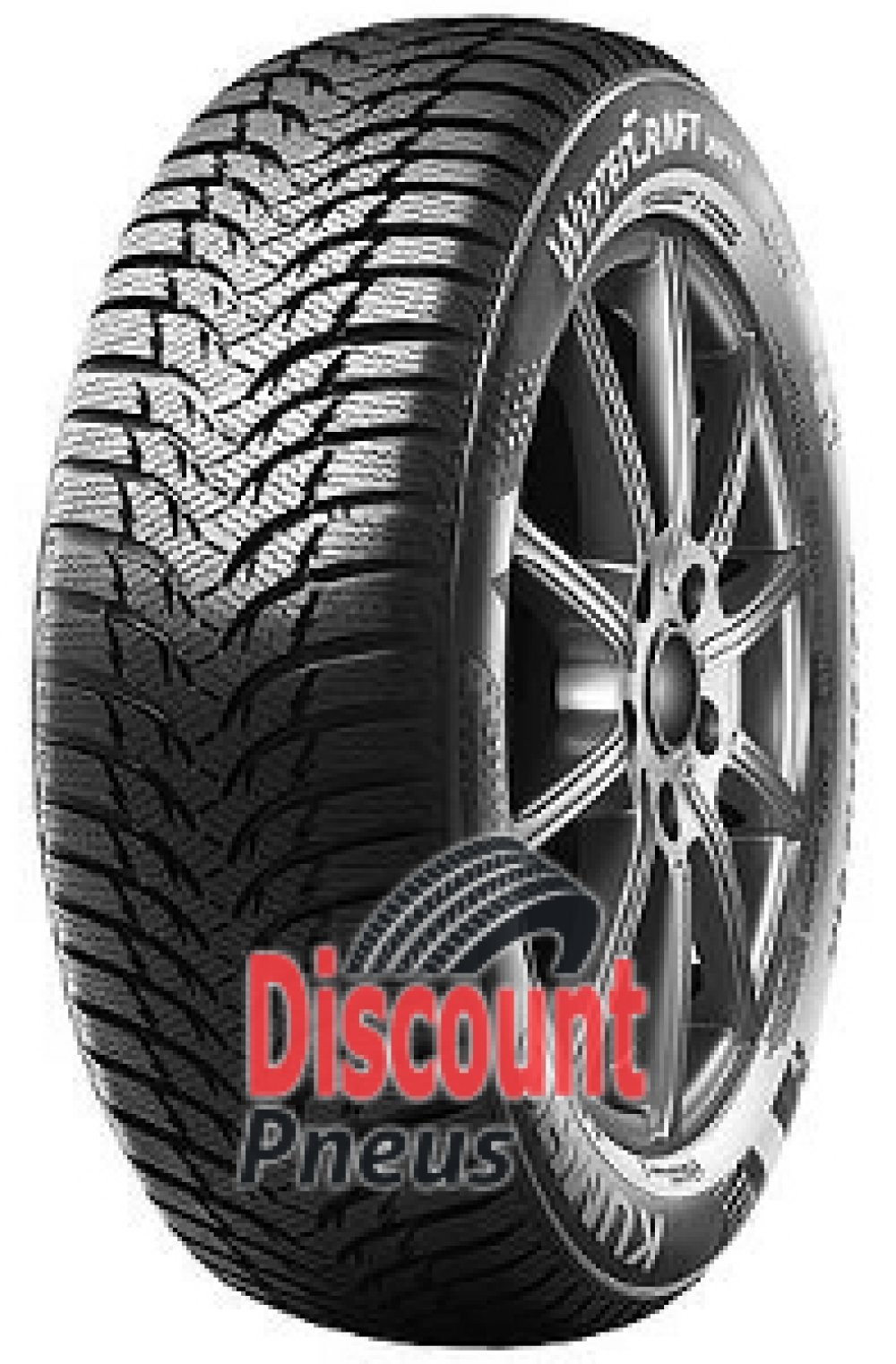 Pneu Kumho WinterCraft WP51 205/50 R16 évite le patinage sur le verglas