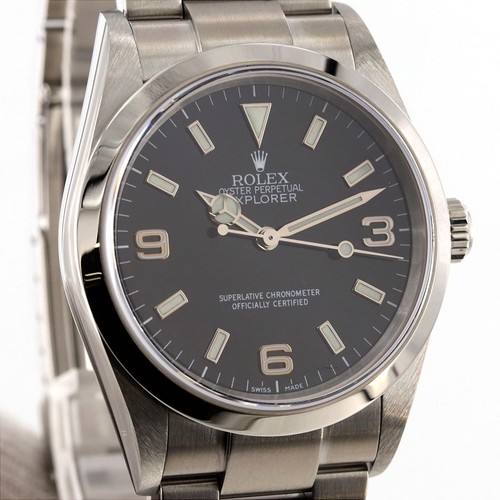 Authentic ROLEX Explorer 1 114270 SS Automatic #y #270-004-005-1960 - Picture 6 of 10