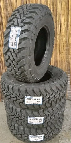 265 75 16  119P  TOYO OPEN COUNTRY MUD TERRAIN Tyres x 4 SPECIAL OFFER !