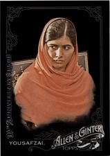 2015 Topps Allen & Ginter X #341 Malala Yousafzai