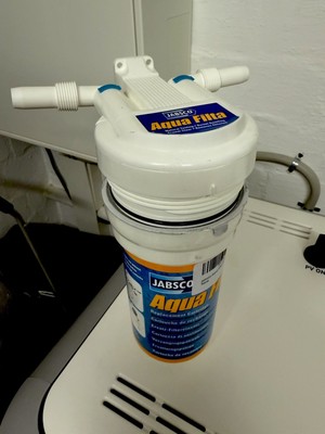 Jabsco Aqua Filta komplett, Fresh drinking Water Filter Complete. Brandneu