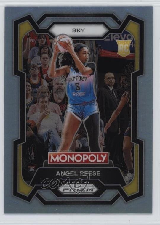 2024 Panini Prizm Monopoly WNBA Light Blue 88/199 Angel Reese #68 Rookie RC
