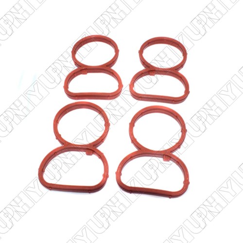 4pcs 11617801438 Intake Manifold Gaskets For BMW E81 E87 E82 E90 E91 E92 E60 E61 - Picture 3 of 5