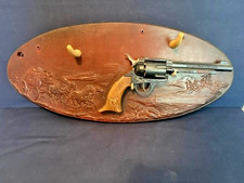 Vintage Johnny Eagle Red River Rifle and Revolver with Rack