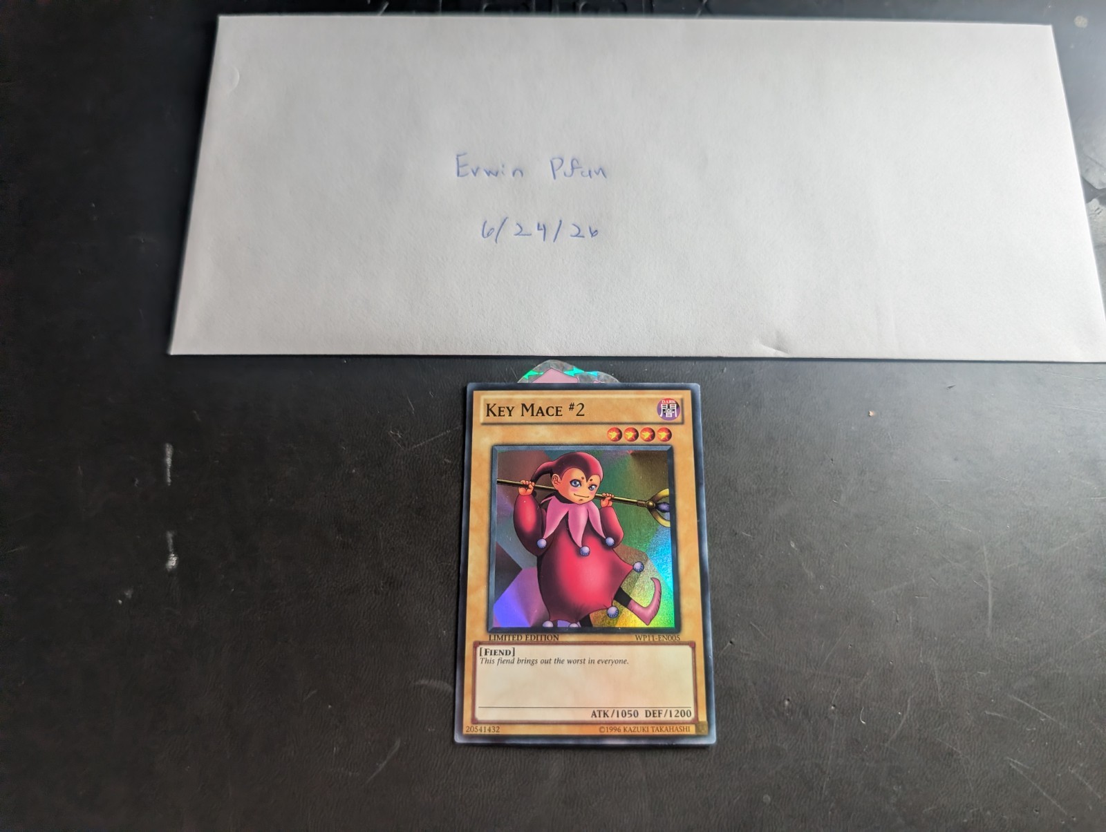Key Mace WP11-EN002 YuGiOh World Championship 2011 trading card — raw and PSA graded price guide