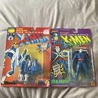 Toy Biz Cyclops & Mr. Sinister Action Figures - Uncanny X-Men Vintage Light Up