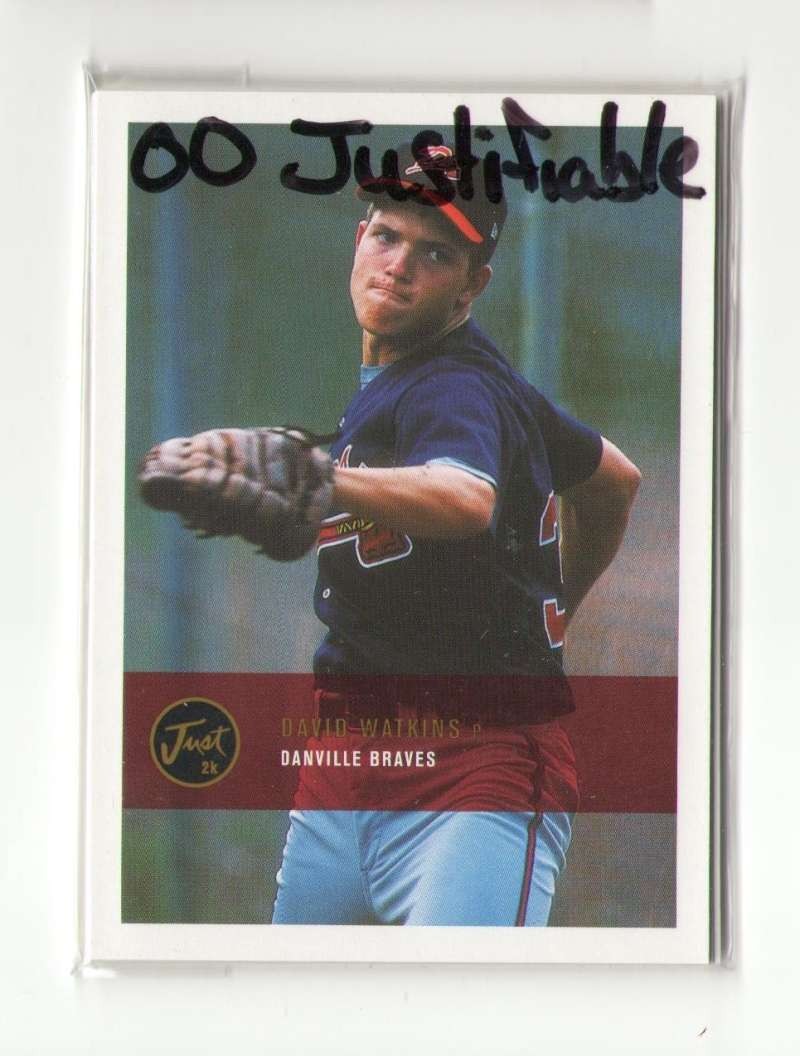 2000 Just Justifiable ATLANTA BRAVES Team Set