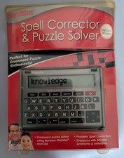 Franklin SA-309 Merriam Webster Spell Corrector  Puzzle Solver BRAND NEW SEALED