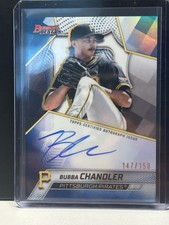 2025 Bowman’s Best Bubba Chandler Auto /150 Pittsburgh Pirates Prospect Auto