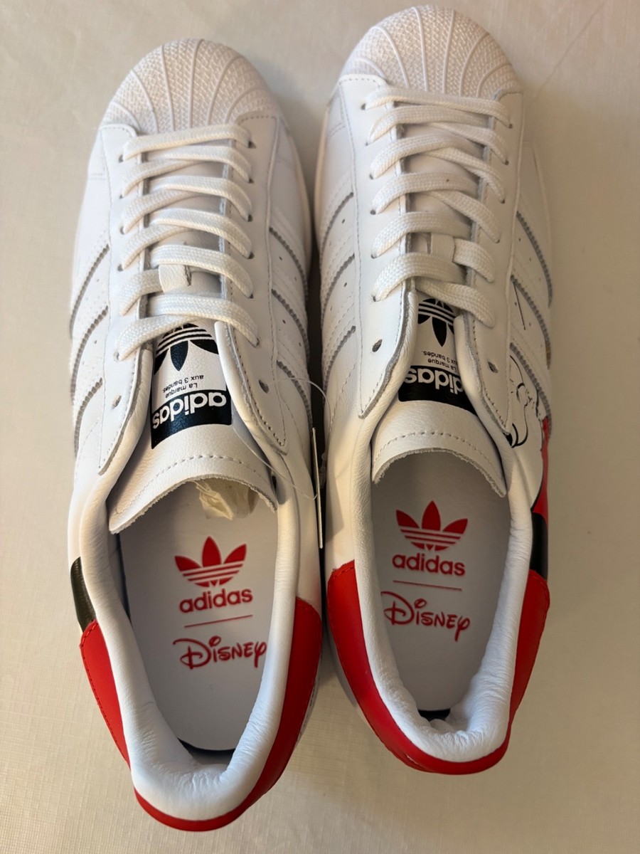 New adidas Disney x Superstar Mickey Mouse FW2901 US Men 9.5 | eBay
